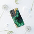 Green Geode in Watercolor - Impact Resistant Phone Case